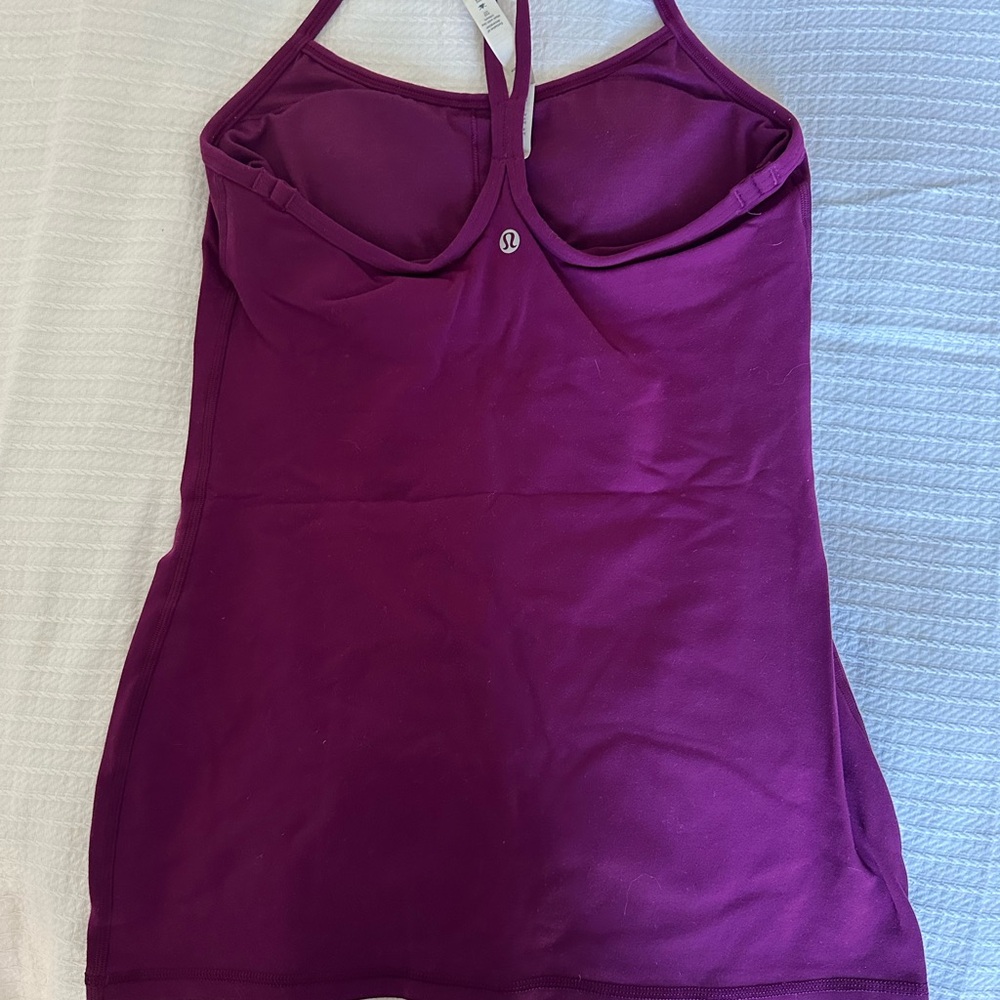 Lululemon purple power y tank